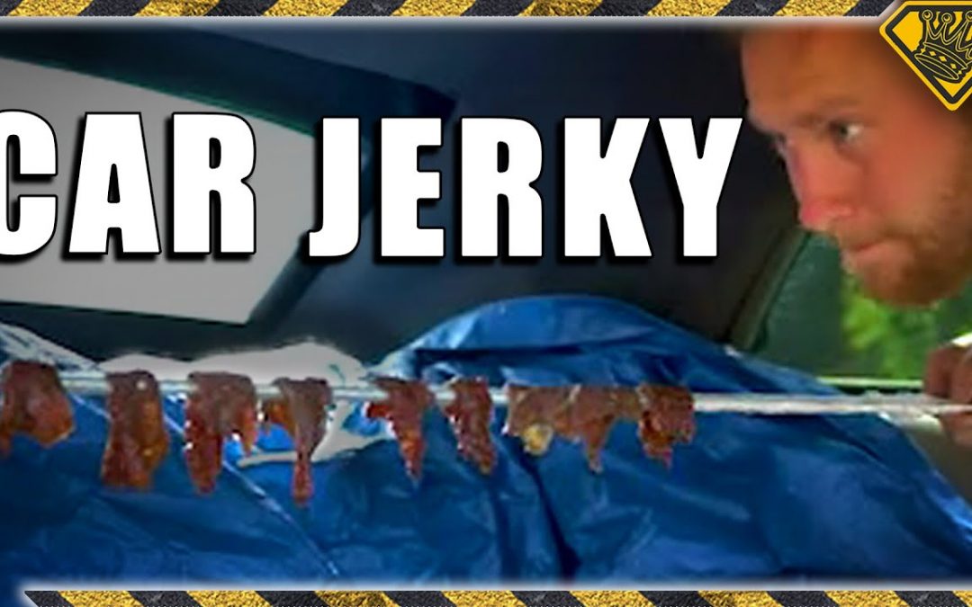 Making Beef Jerky With Our Car