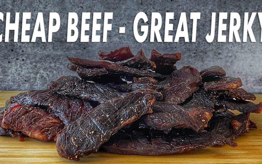 How To Make Great Beef Jerky From A Cheap Cut Of Beef