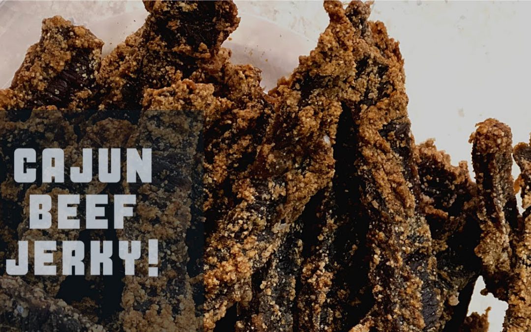 Battered Cajun Beef Jerky Recipe  – Best Homemade Beef Jerky Made In A Dehydrator Oven