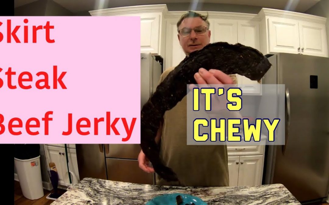 Chewy Skirt Steak Beef Jerky