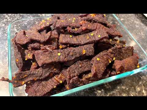 Sweet and Spicy Beef Jerky Recipe
