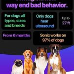 2024release Dog Bark Deterrent Device Stops Bad Behavior No Need Yell Or Swat Just Point To A Dog Own Or Neighbors Hit The Button Long Range Ultrasonic Alternative To Painful Dog Shock Collar 0 3