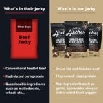 Beef Cracked Pepper Beef Jerky By Country Archer 100 Grass Fed Gluten Free Msg Nitritenitrate Free No Preservatives 7oz 2pk 0 3