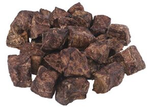 Bison Cubes Pure Bison Dog Treats All Natural Treats For Dogs Vet Approved Single Ingredient Grain Free Healthy Nutritious Real Meat Low Calorie Treats For Dogs Bison Lung 16oz 0 0