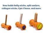 Bow Wow Labs New Bow Wow Buddy Starter Kit Anti Choking Bully Stick Safety Device For Dogs L 0 1