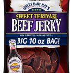 Bridgford Sweet Baby Rays High Protein Beef Jerky Low Carb Snack Low Calorie Keto Friendly Sweet Teriyaki Flavor 10 Oz Pack Of 3 0 1