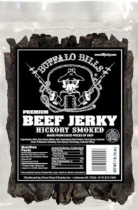 Buffalo Bills 16oz Premium Hickory Beef Jerky Pieces Hickory Smoked Jerky In Random Size Pieces 0