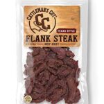 Cattlemans Cut Texas Style Flank Steak Beef Jerky 9 Ounce 0