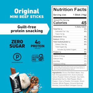 Country Archer Mini Jerky Beef Sticks 36ct Bulk Pack Keto Paleo Sugar Free Low Carb Nitrate Free Gluten Free High Protein Non Gmo 0 2