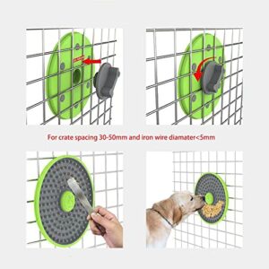 Dog Crate Lick Plate For Dogs Slow Feeder Mat Dog Bowls Cage Training Tool For Puppy Pet Reduce Anxiety Gate Training Supplies Aids Multifunctional Licking Pad Groov Toy 0 0