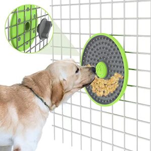 Dog Crate Lick Plate For Dogs Slow Feeder Mat Dog Bowls Cage Training Tool For Puppy Pet Reduce Anxiety Gate Training Supplies Aids Multifunctional Licking Pad Groov Toy 0