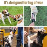 Dog Tug Toy Dog Training Bite Pillow Jute Bite Toy Best For Tug Of War Puppy Training Interactive Play Interactive Toys For Small And Medium Dogs Striped 118 X 315 0 3