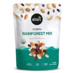 Elan Organic Rainforest Mix Healthy Snacks Dried Fruits Raisins Coconut Dried Cranberries Nuts Roasted Cashews Roasted Almonds Non Gmo Gluten Free Vegan Kosher 8 Pack Of 53 Oz 0 0