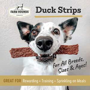 Farm Hounds Duck Strips For Dogs Natural Healthy Dog Jerky Treats Dog Chews Snacks For Training Rewarding Made In Usa Duck Strip Treat 45oz 0 0