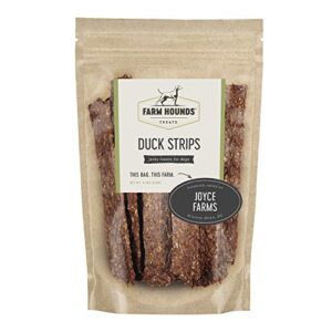 Farm Hounds Duck Strips For Dogs Natural Healthy Dog Jerky Treats Dog Chews Snacks For Training Rewarding Made In Usa Duck Strip Treat 45oz 0
