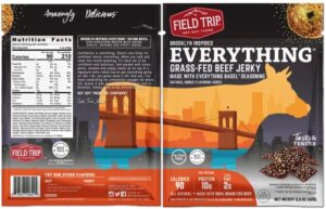 Field Trip Grass Fed Beef Jerky Variety Pack Healthy Gluten Free Snacks All Natural Paleo Friendly Meat Snacks With No Nitrates Low Carb High Protein Snacks 22oz Bag 4 Pack 0 2