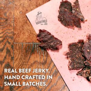 Hardtimes Handcrafted Beef Jerky Original Flavor 8 Oz Jar 0 1