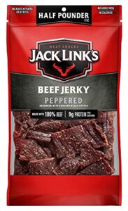 Jack Links Beef Jerky Peppered 12 Pounder Bag Flavorful Football Game Day Snacks 9g Of Protein And 80 Calories Made With Premium Beef 96 Fat Free No Added Msg Or Nitratesnitrites 0