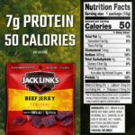 Jack Links Beef Jerky Teriyaki Multipack Bags Flavorful Meat Snack For Lunches Ready To Eat 7g Of Protein Made With Premium Beef No Added Msg 0625 Oz Pack Of 20 0 3