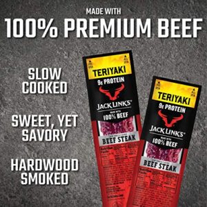 Jack Links Premium Cuts Beef Steak Teriyaki Great Snack With 9g Of Protein And 9g Of Carbs Per Serving Made With Premium Beef 1 Ounce Pack Of 12 0 2