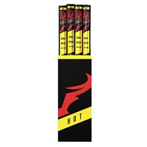 Jack Links Wild Beef Sticks Hot Spicy Protein Snack Meat Stick With 6g Of Protein 1 Oz Pack Of 20 0