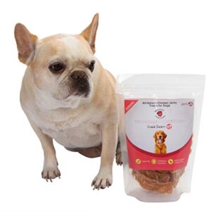 Made With Love Chicken Jerky Treats All Natural 100 Chicken Breast Human Grade Usda Grade A Cage Free Grain Free No Preservatives Sourced Made In Usa Great For Training 0 4