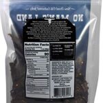 No Mans Land Hot Beef Jerky High Protein Low Calorie Low Carb Beef Snack 16oz Bag 0 0
