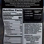 No Mans Land Hot Beef Jerky High Protein Low Calorie Low Carb Beef Snack 16oz Bag 0 4