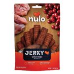 Nulo Premium Jerky Strips Dog Treats Grain Free High Protein Jerky Strips Made With Bc30 Probiotic To Support Digestive Immune Health 0