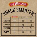 Old Wisconsin Beef Snack Sticks High Protein Gluten Free 24 Ounce Resealable Jar 0 2