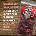 Old Trapper Hot Spicy Beef Jerky Traditional Style Real Wood Smoked Snacks Healthy Snacks Made From 100 Top Round Steaks 10 Ounce 0 3