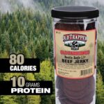 Old Trapper Old Fashioned Double Eagle Beef Jerky Real Wood Smoked 10g Of Protein 1 Jar 80 Pieces 0 0