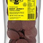 Old Trapper Teriyaki Double Eagle Beef Jerky Real Wood Smoked 10g Of Protein 1 Bag 80 Pieces 0