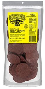 Old Trapper Teriyaki Double Eagle Beef Jerky Real Wood Smoked 10g Of Protein 1 Bag 80 Pieces 0