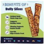 Pawstruck Bully Slices Premium Rawhide Chew Sticks Beef Flavor Low Fat High Protein Treat For Small Medium Large Dogs No Artificial Ingredients 1 Lb Bag Packaging May Vary 0 0