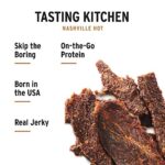 Peoples Choice Beef Jerky Tasting Kitchen Nashville Hot Pounder Of Super Spicy Jerky Compare To Worlds Spiciest Heat Of Carolina Reaper Scorpion Ghost Pepper 1 Pound 16 Oz 1 Bag 0 3