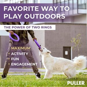 Puller Outdoor Dog Ring Toys Dog Fetch Toy Tug Of War Dog Toy For Small Medium Large Dogs Dog Ball Soft Dog Frisbee Alt Outside Dog Yard Toys Big Dog Pull Toy Best Dog Exercise Equipment 0 1