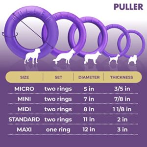 Puller Outdoor Dog Ring Toys Dog Fetch Toy Tug Of War Dog Toy For Small Medium Large Dogs Dog Ball Soft Dog Frisbee Alt Outside Dog Yard Toys Big Dog Pull Toy Best Dog Exercise Equipment 0 4