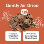 Real Meat Dog Treats Three 12oz Bag Of Bite Sized Air Dried Venison Jerky For Dogs Grain Free Jerky Dog Treats Made Up Of 95 Human Grade Free Range Grass Fed Venison All Natural Dog Treats 0 3