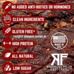 Righteous Felon Beef Jerky All Natural Jerky Locally Sourced Dried Beef Jerky Low Sugar Healthy Jerky Snacks Sampler Pack 0 0