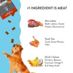 Shameless Pets Jerky Dog Treats Variety 3 Pack Healthy Chews With Chicken Beef Duck For Dogs Dog Treats With Real Ingredients Free From Grain Corn Soy 0 1