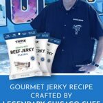 Think Jerky Classic Beef Jerky 22 Ounce Bags Pack Of 8 Bags Delicious Chef Crafted Jerky Grass Fed Beef Jerky Gluten Free No Antibiotics Or Nitrates Healthy Protein Snack Low Calorie And Low Fat 0 2