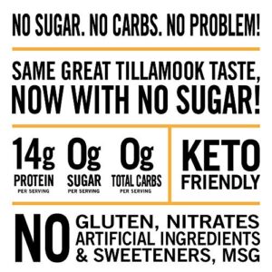 Tillamook Country Smoker Keto Friendly Zero Sugar Beef Jerky Original 65 Ounce 0 1