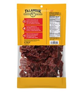 Tillamook Country Smoker Real Hardwood Smoked Beef Jerky Old Fashioned 10 Ounce 0 0