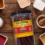 Tillamook Country Smoker Real Hardwood Smoked Sausages Original Beef 152 Ounce Tall Jar 20 Count 0 1
