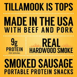 Tillamook Country Smoker Real Hardwood Smoked Sausages Teriyaki 152 Ounce Tall Jar 20 Count 0 0