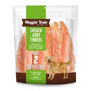 Waggin Train Limited Ingredient Grain Free Dog Treat Chicken Jerky Tenders 11 Oz Pouch 0