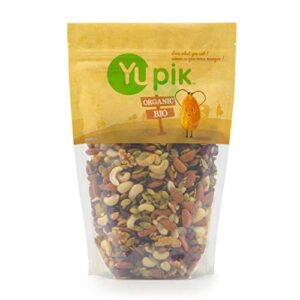 Yupik Organic Protein Boost Trail Mix 22 Lb A Mix Of Cashews Almonds Pumpkin Seeds Walnut Cranberries 0