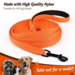 Lynxking Dog Training Leash Long Obedience Recall Agility Leash 15ft 30ft 50ft Tracking Lead Perfect For Training Play Camping And Backyard 0 2